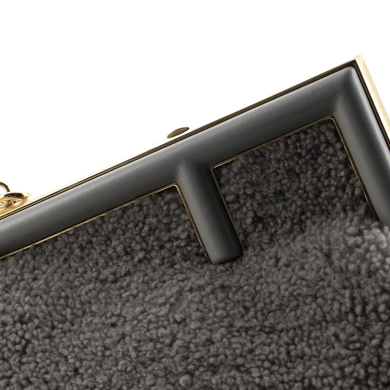 First Bag Shearling Small - Deep Luxury