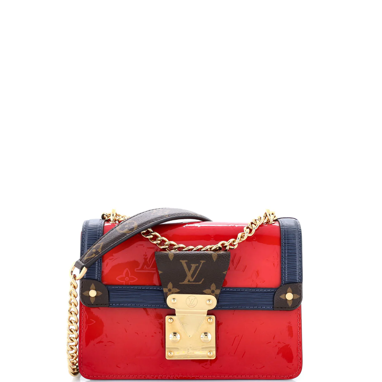 Wynwood Handbag Monogram Vernis with Monogram Canvas and Epi Leather - Deep Luxury