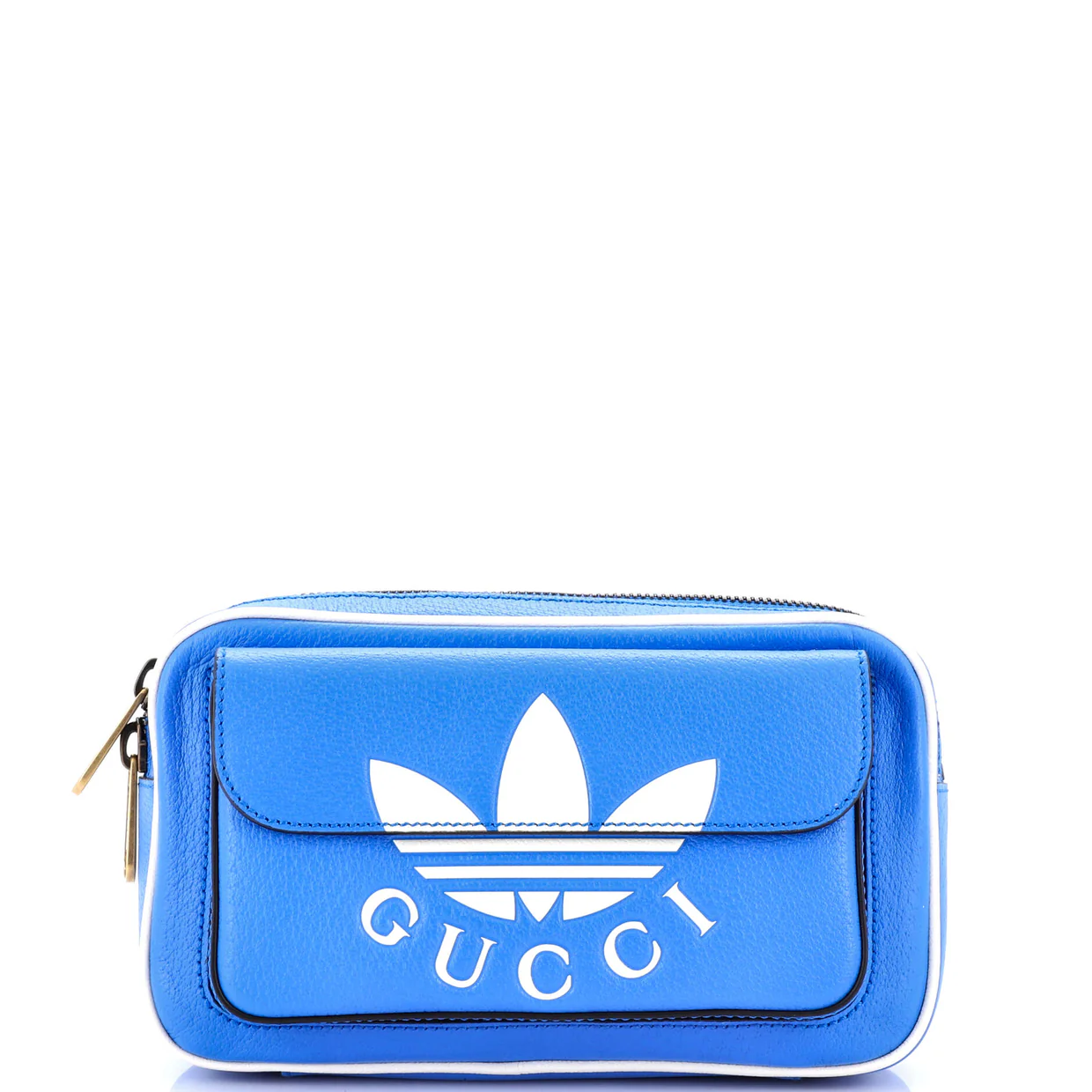 x adidas Zip Belt Bag Leather - Deep Luxury