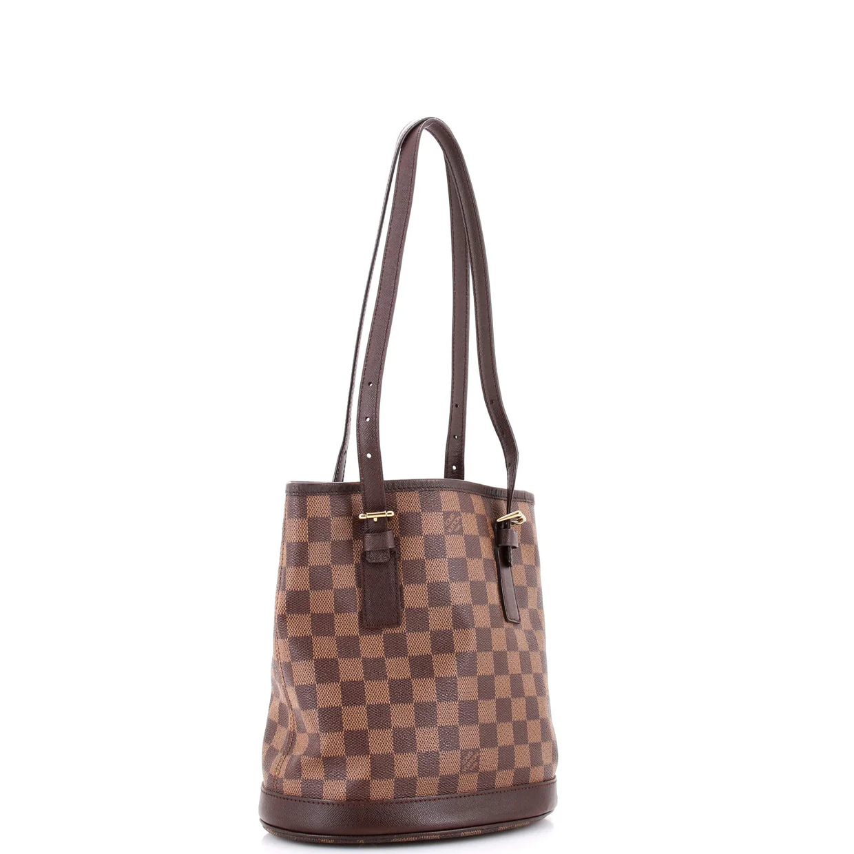Marais Bucket Bag Damier - Deep Luxury