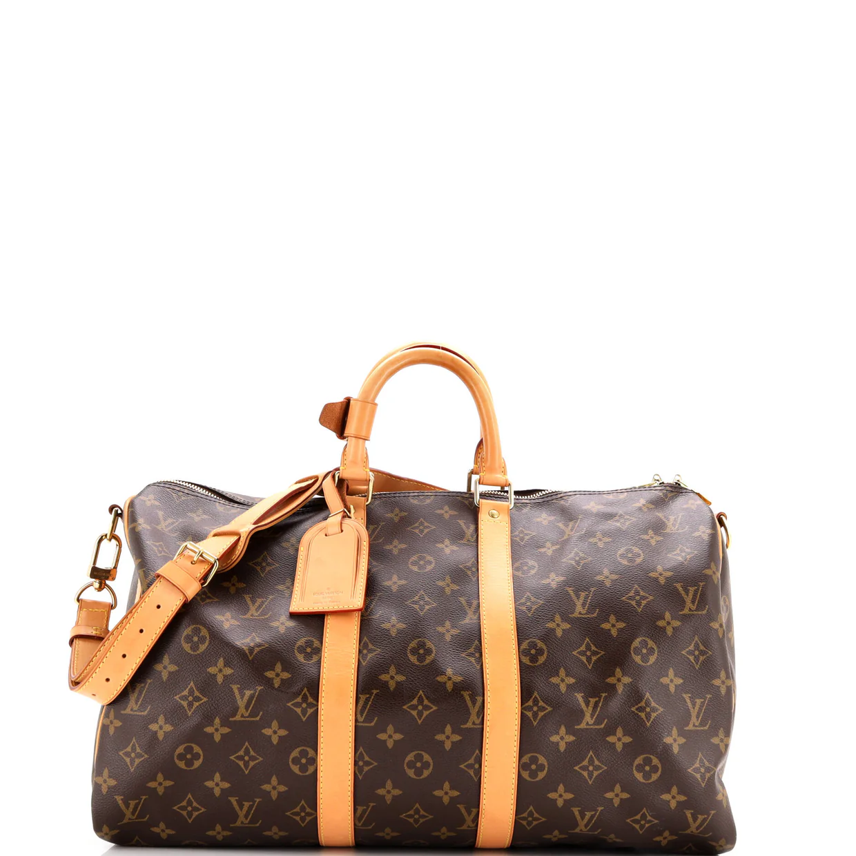 Keepall Bandouliere Bag Monogram Canvas 45 - Deep Luxury
