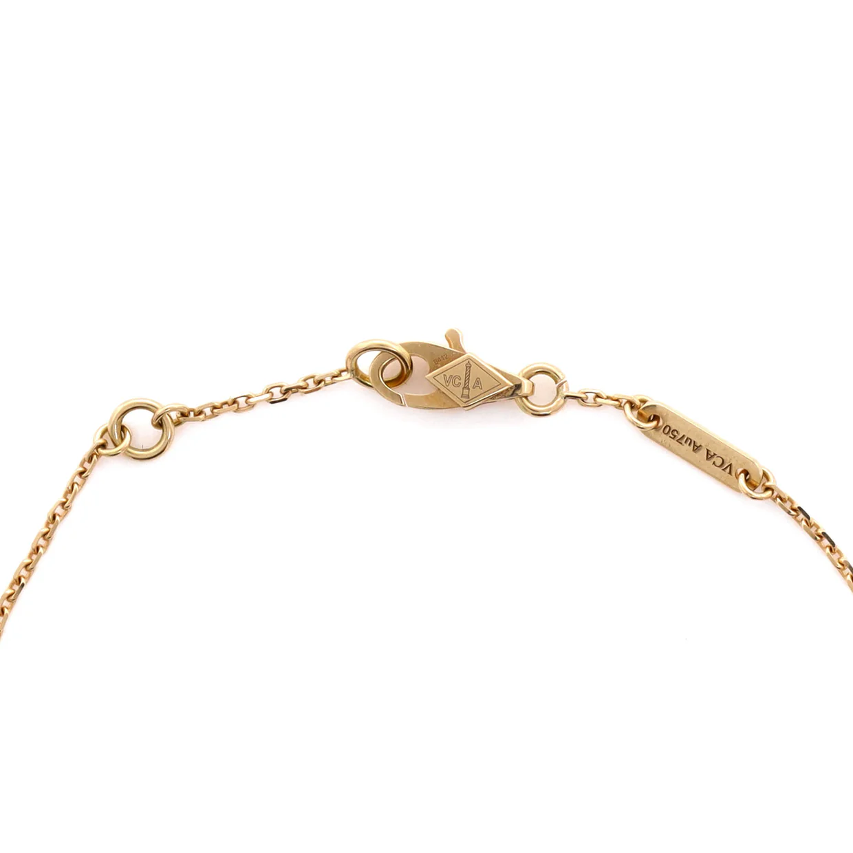 Sweet Alhambra Bracelet 18K Yellow Gold and Mother of Pearl - Deep Luxury