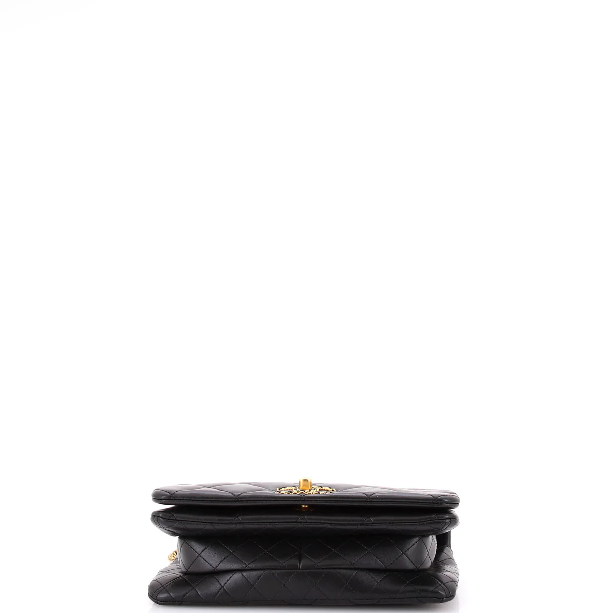 On And On Full Flap Bag Quilted Lambskin Mini - Deep Luxury