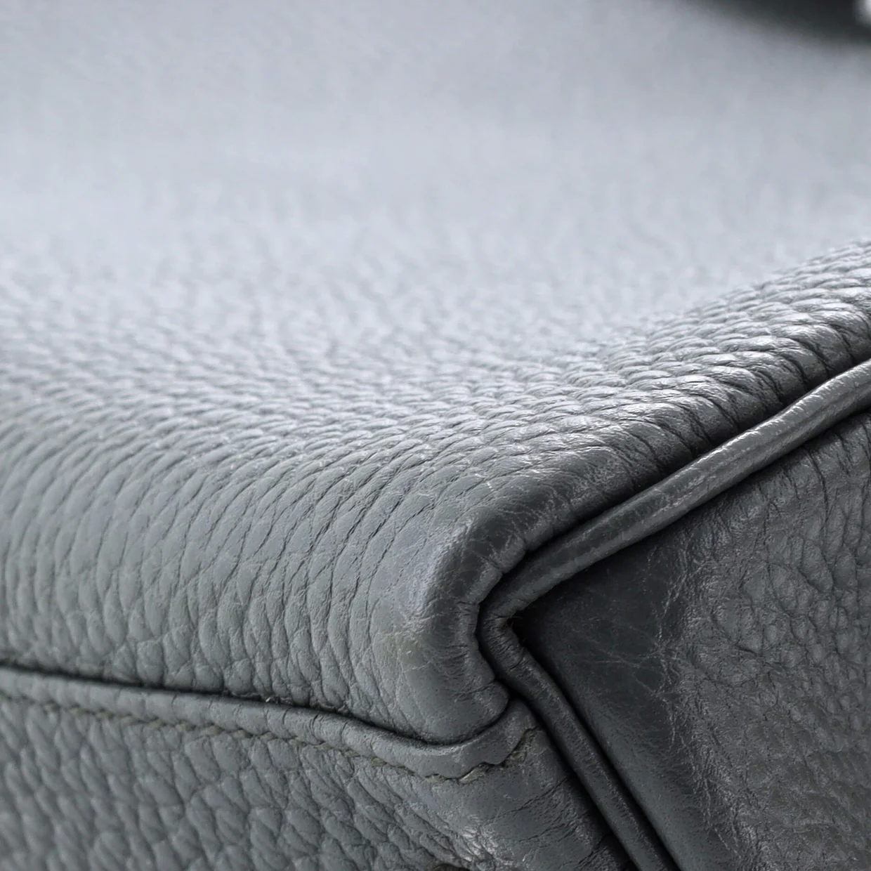 Kelly Handbag Vert Amande Togo with Palladium Hardware 28 - Deep Luxury