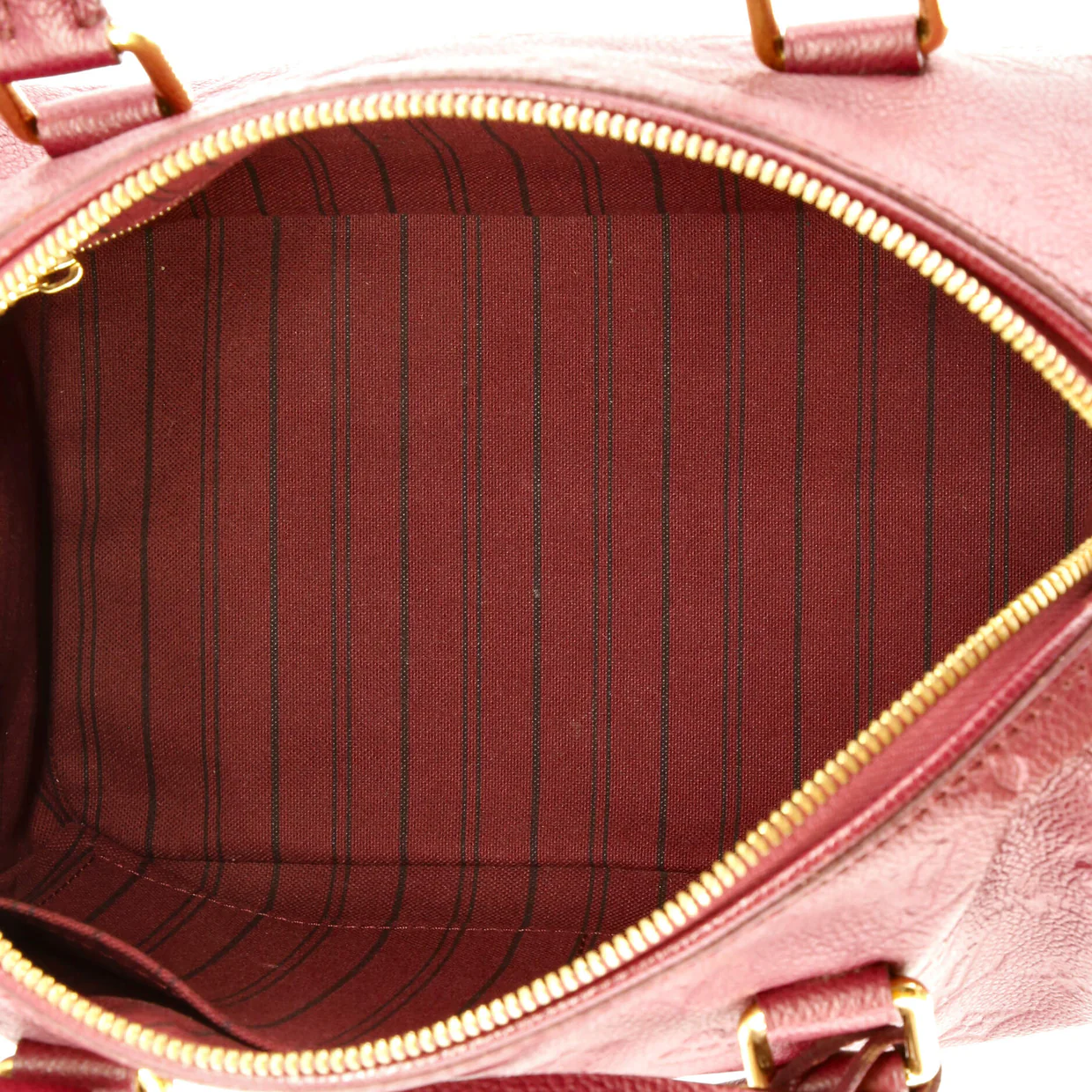 Speedy Bandouliere Bag Monogram Empreinte Leather 25 - Deep Luxury