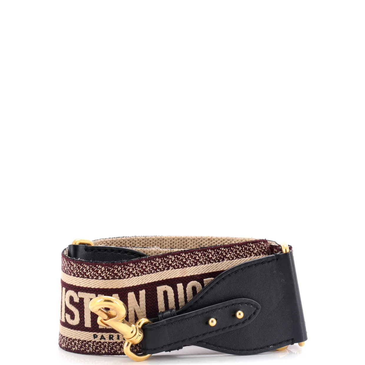 Logo Shoulder Strap Embroidered Canvas - Deep Luxury