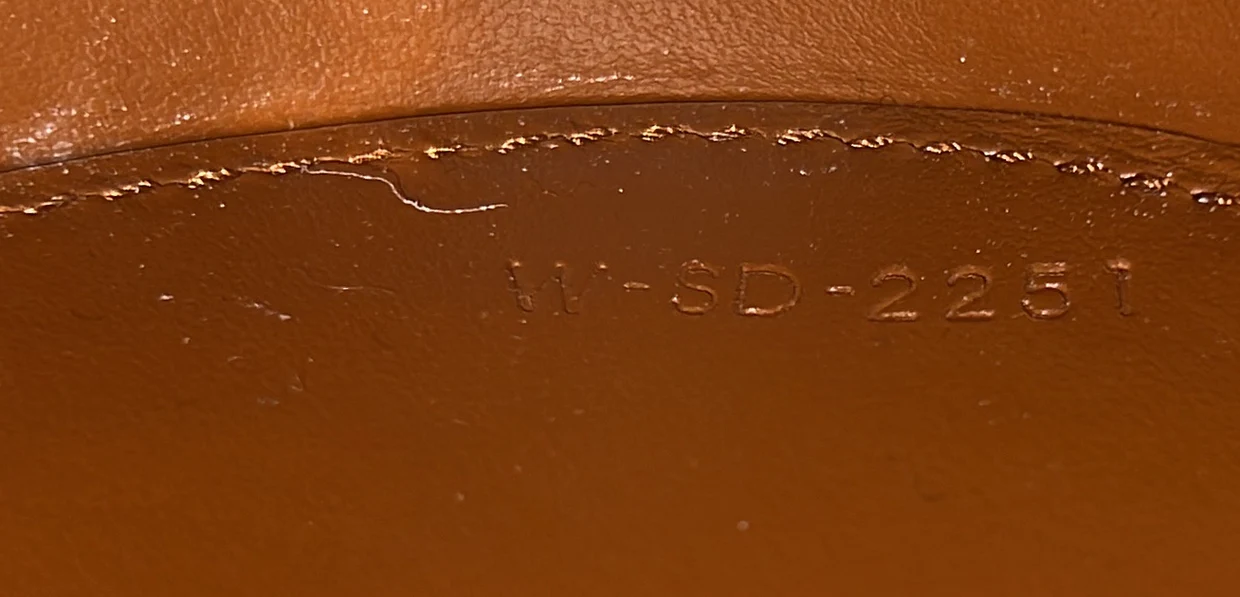 Triomphe Oval Crossbody Bag Leather Mini - Deep Luxury