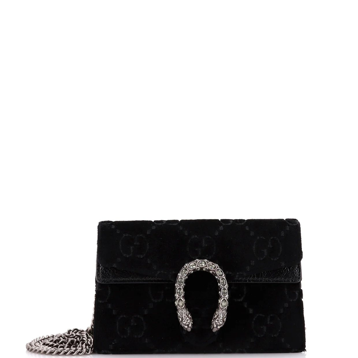 Dionysus Bag GG Velvet Super Mini - Deep Luxury