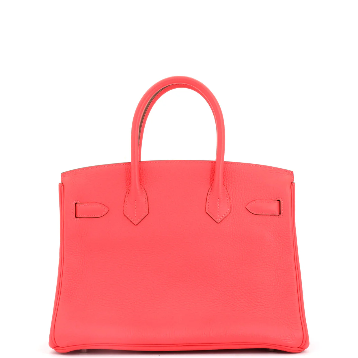 Birkin Handbag Rose Jaipur Clemence with Palladium Hardware 30 - Deep Luxury