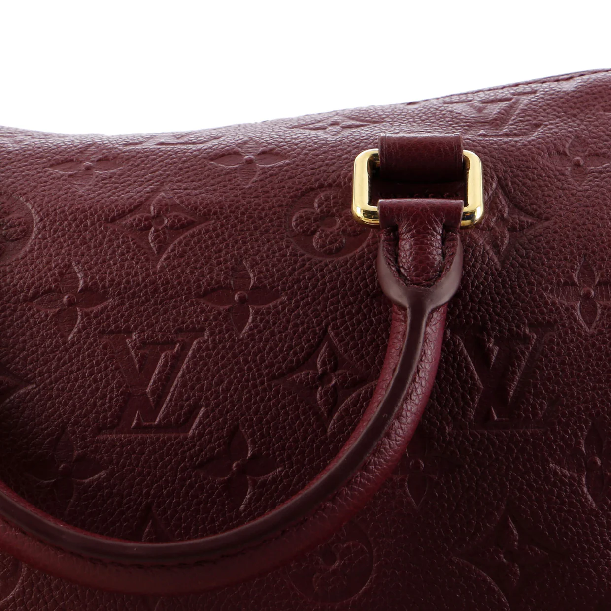 Speedy Bandouliere Bag Monogram Empreinte Leather 25 - Deep Luxury