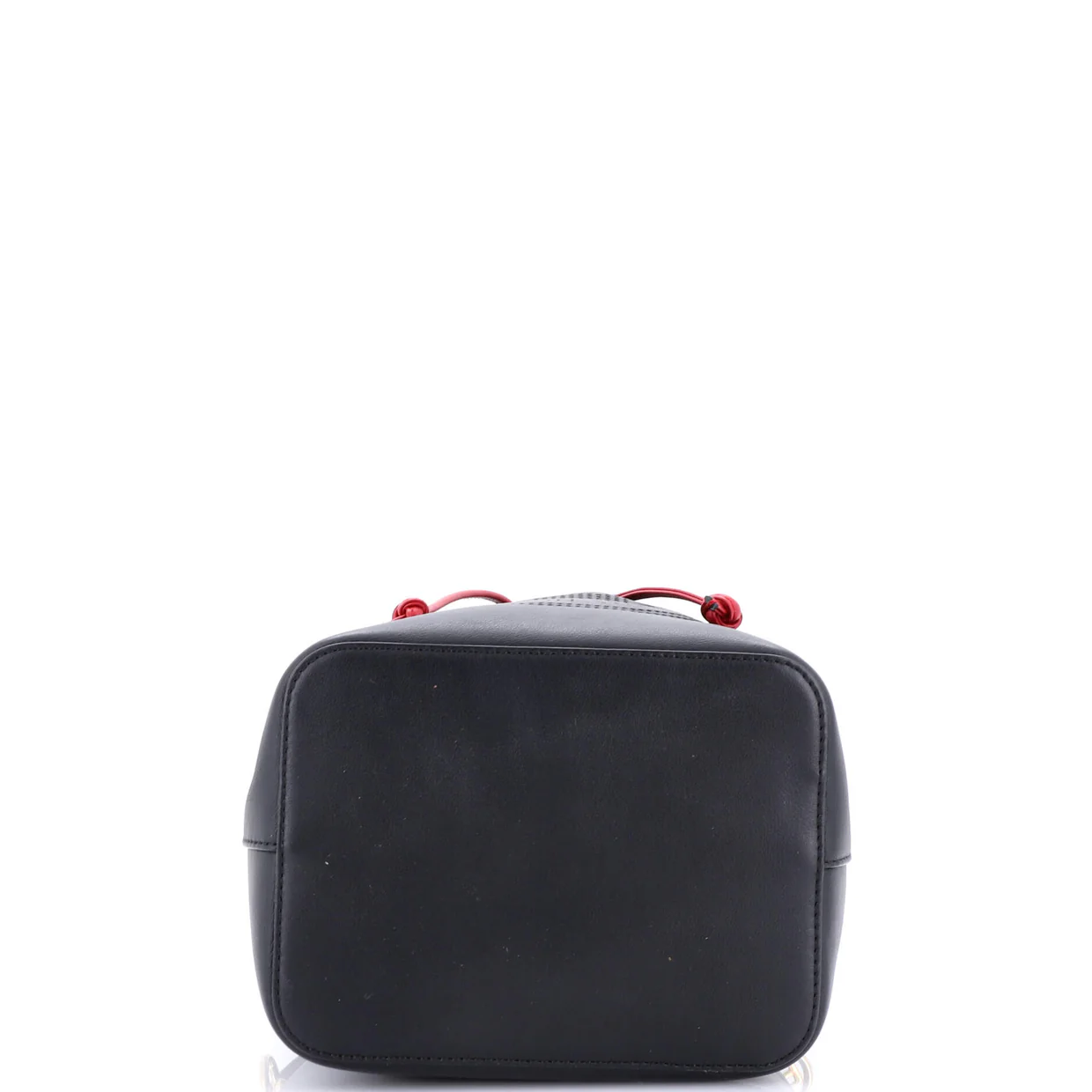 Mon Tresor Bucket Bag Perforated Leather Small - Deep Luxury