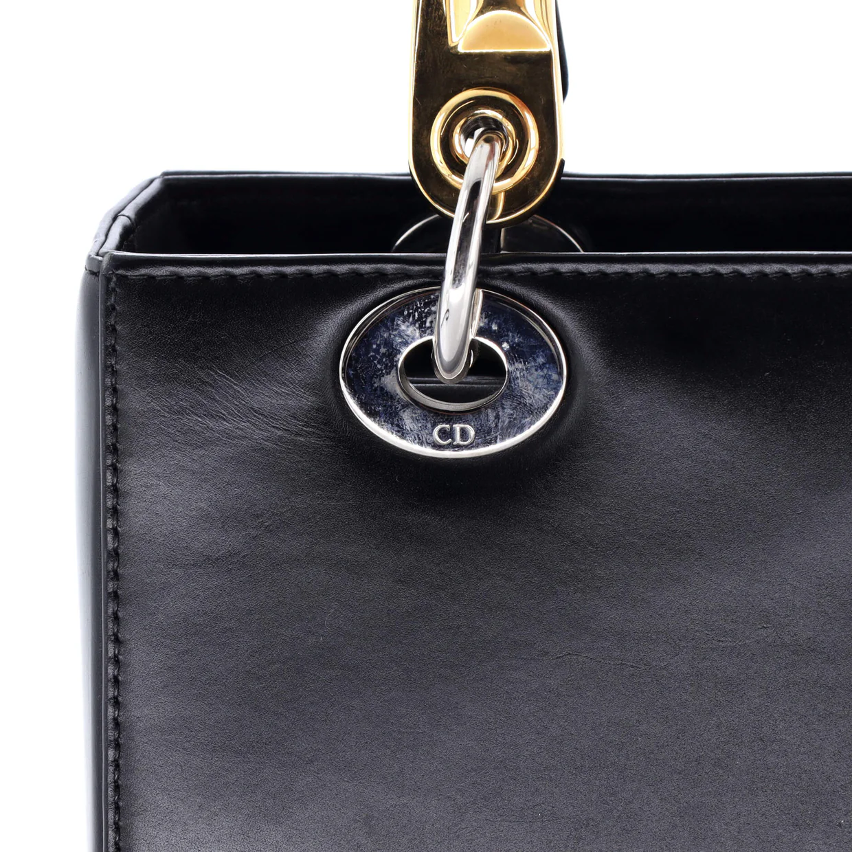 Lady Dior Bag Patch Embellished Leather Medium - Deep Luxury