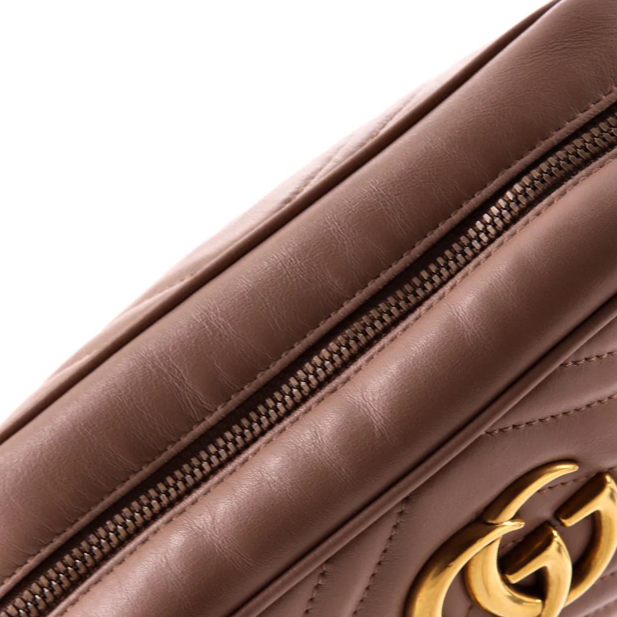 GG Marmont Shoulder Bag Matelasse Leather Small - Deep Luxury