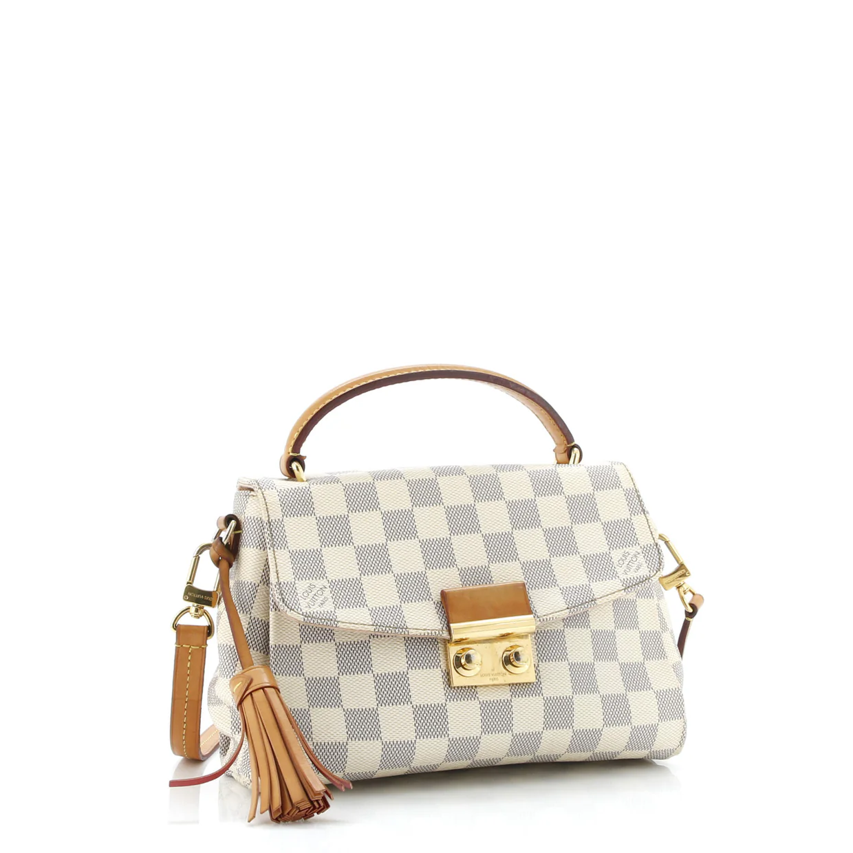 Croisette Handbag Damier - Deep Luxury