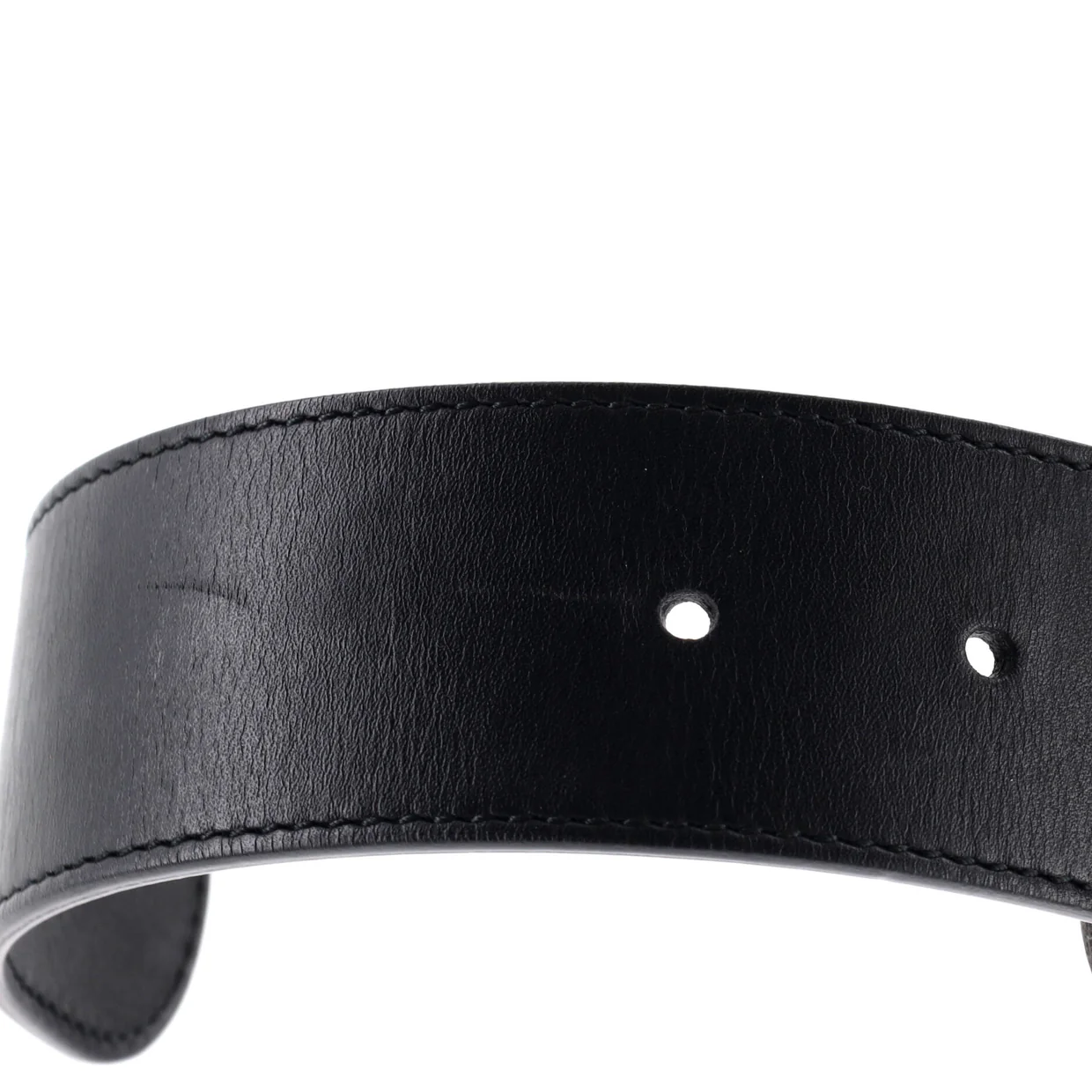 Pearly GG Marmont Belt Leather Wide - Deep Luxury