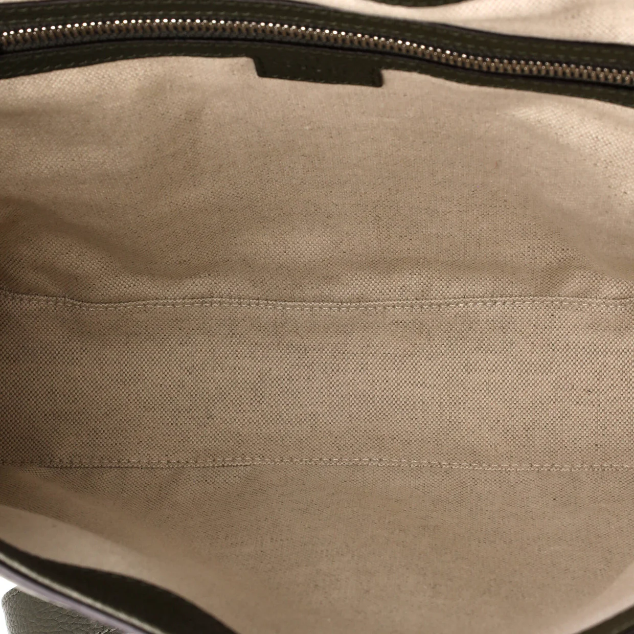 Double Belt Flap Messenger Bag Jumbo GG Embossed Leather Medium - Deep Luxury