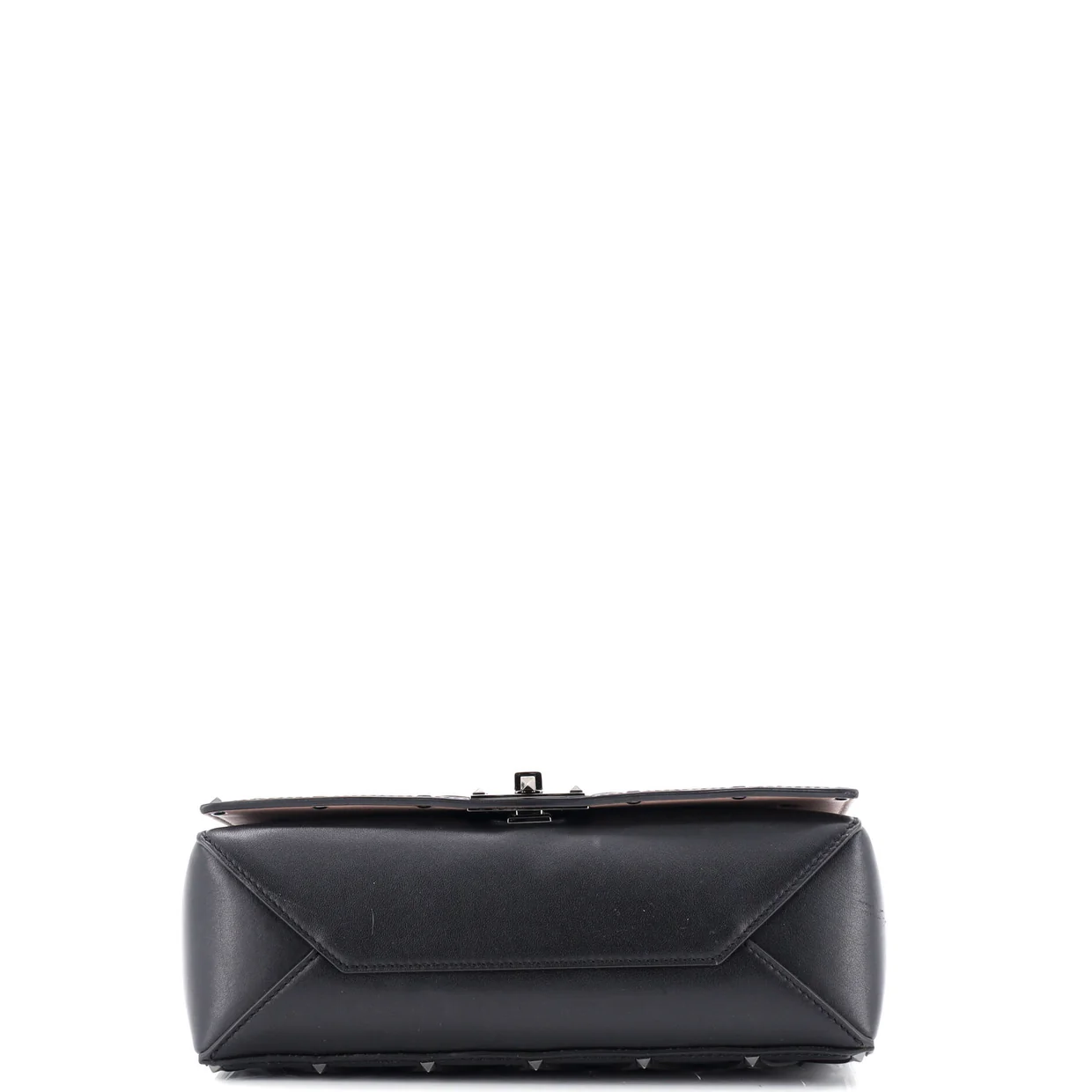 Rockstud Beehive Chain Flap Bag Quilted Leather Medium - Deep Luxury