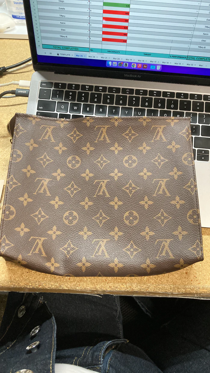 Toiletry Pouch Monogram Canvas 26 - Deep Luxury