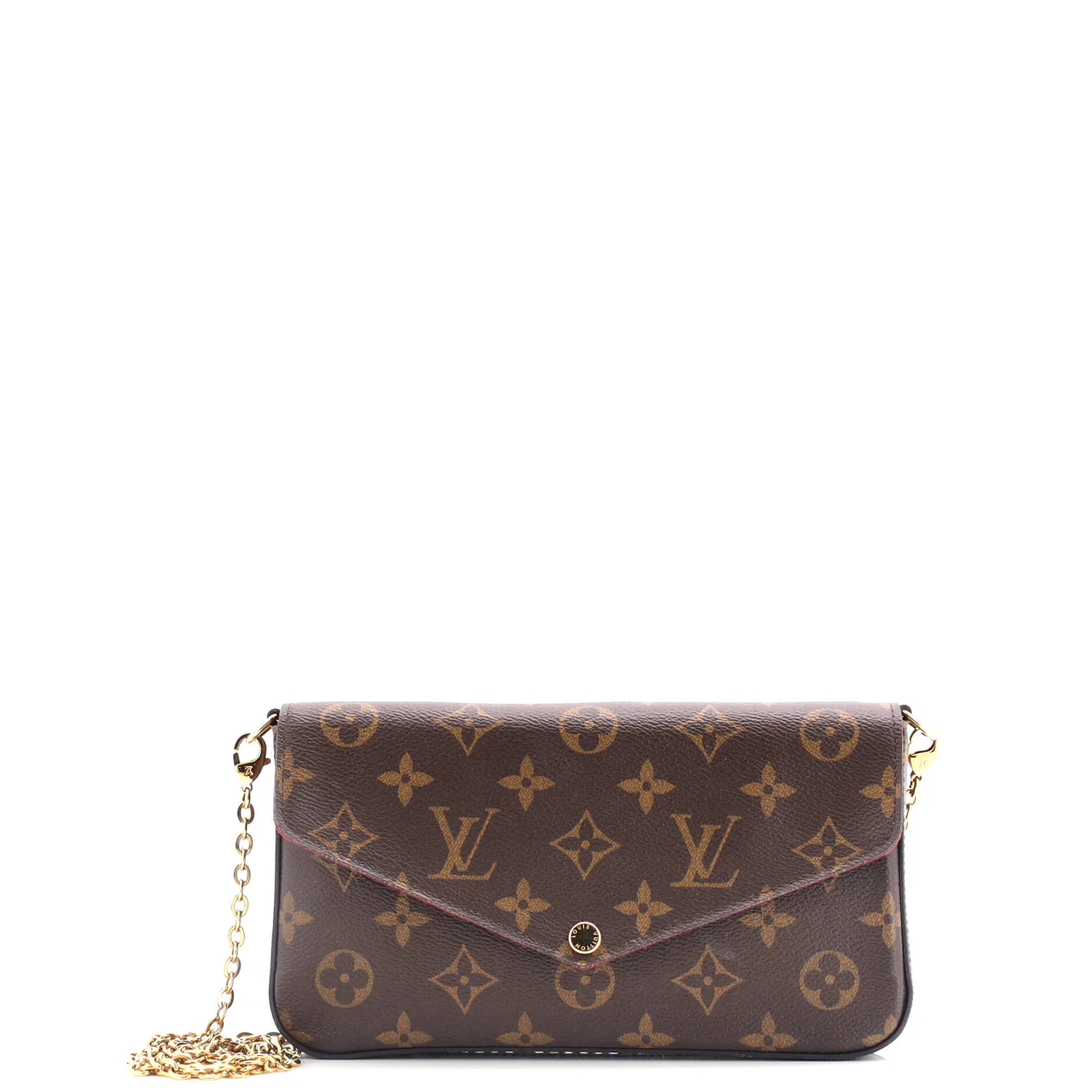 Felicie Pochette Monogram Canvas - Deep Luxury
