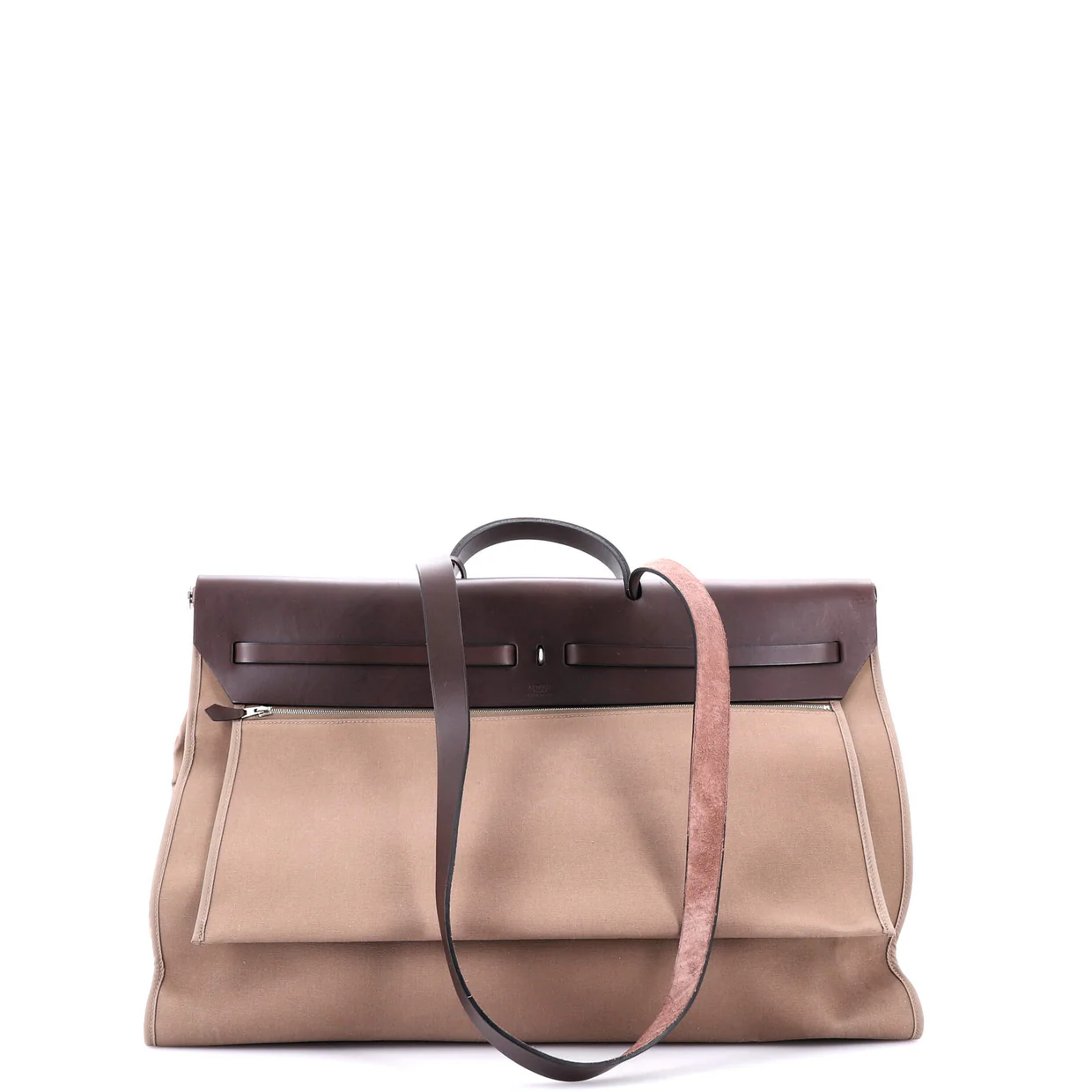 Herbag Zip Leather and Toile 50 - Deep Luxury