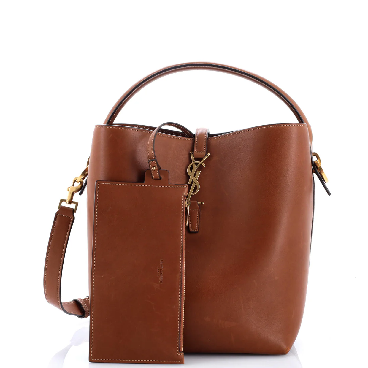 Le 37 Bucket Bag Leather - Deep Luxury