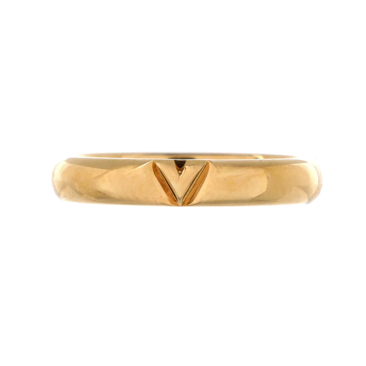 LV Volt Multi Wedding Band Ring 18K Yellow Gold - Deep Luxury