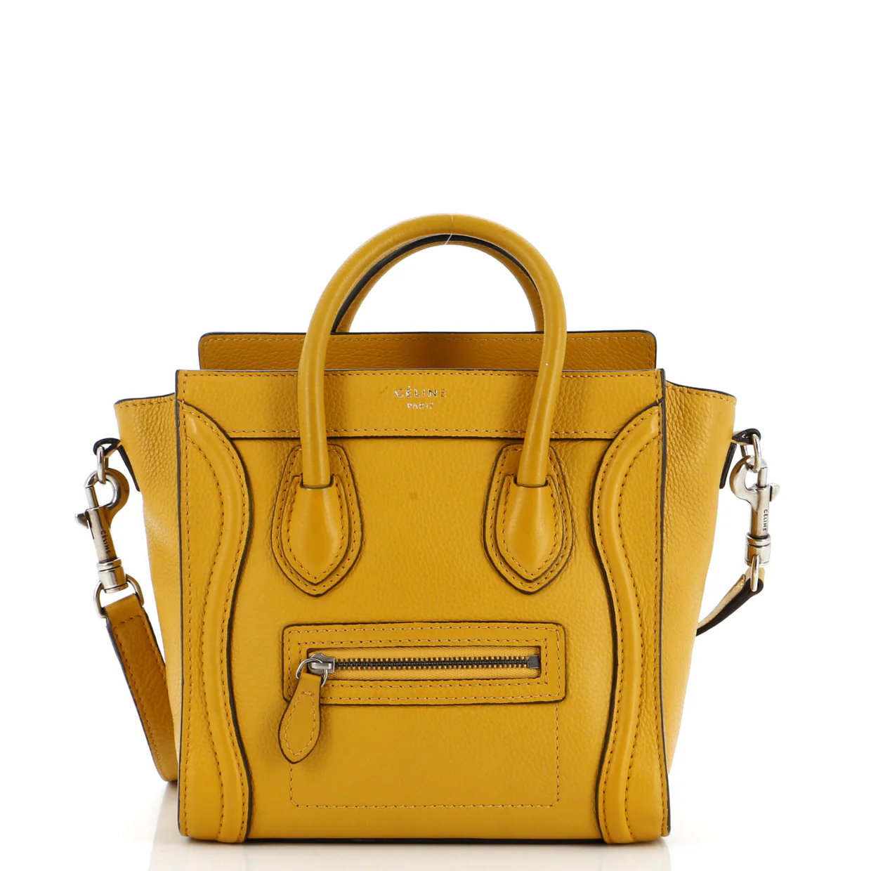 Luggage Bag Grainy Leather Nano - Deep Luxury