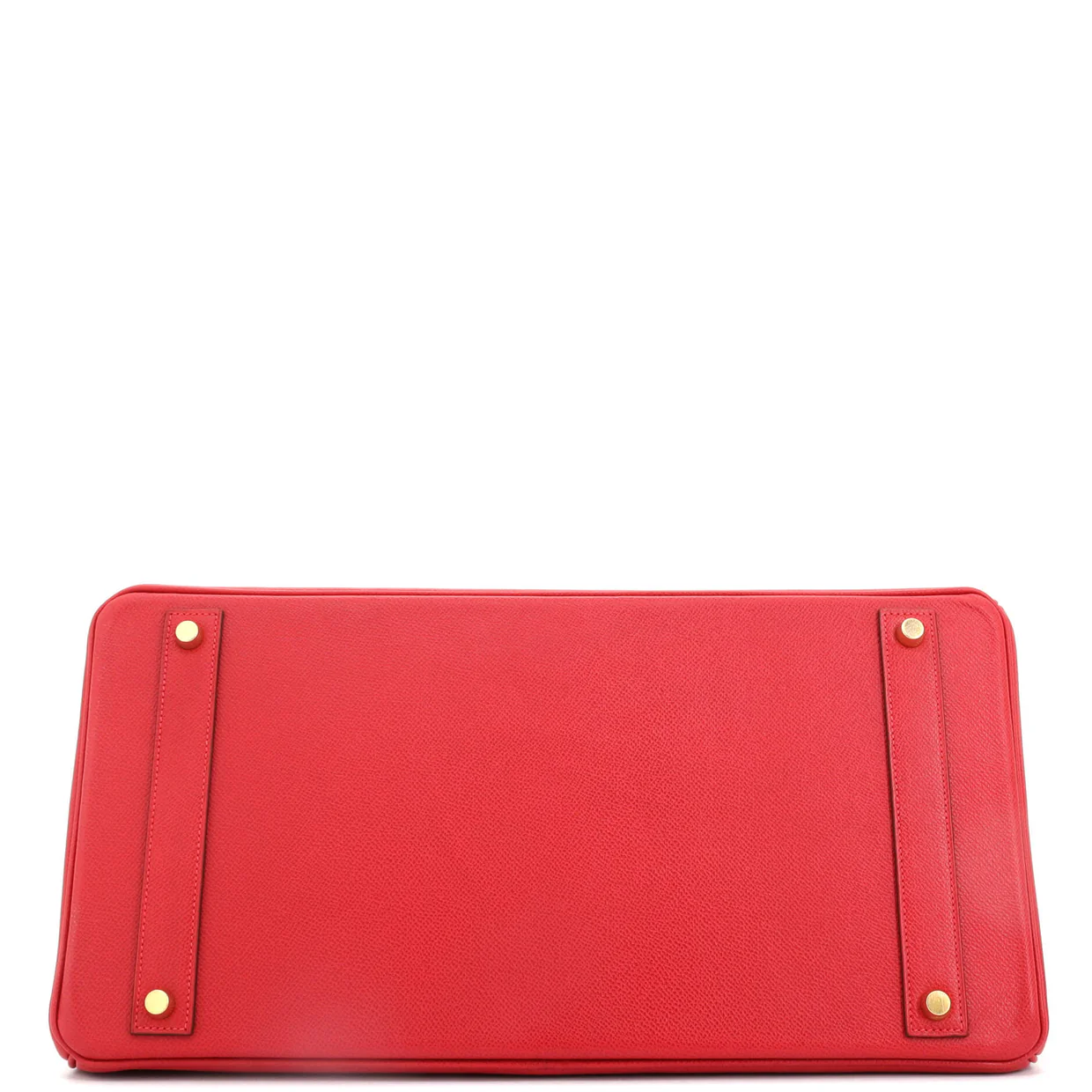 Birkin Handbag Rouge Vif Veau Grain Lisse with Gold Hardware 40 - Deep Luxury