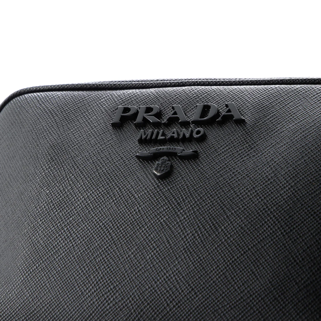 Monochrome Camera Bag Saffiano Leather Small - Deep Luxury