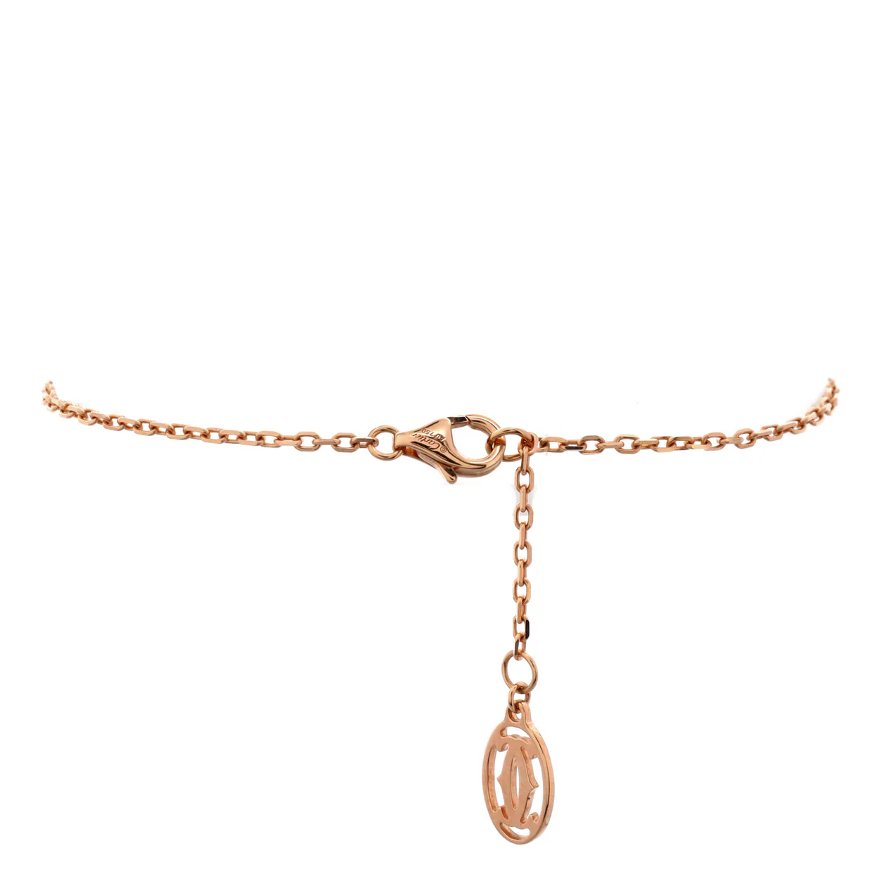 D'Amour Bracelet 18K Rose Gold and Diamond Small - Deep Luxury