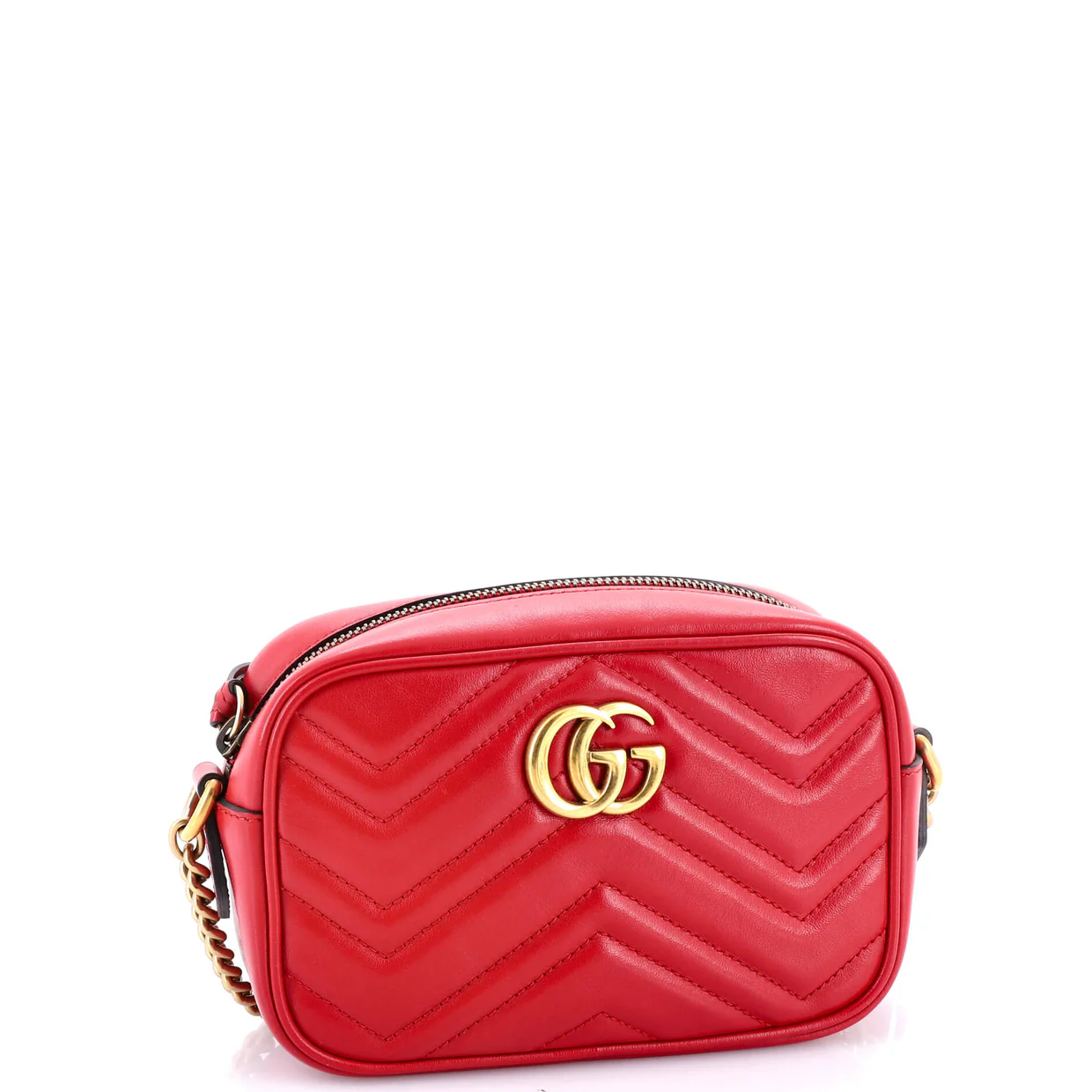 GG Marmont Shoulder Bag Matelasse Leather Mini - Deep Luxury