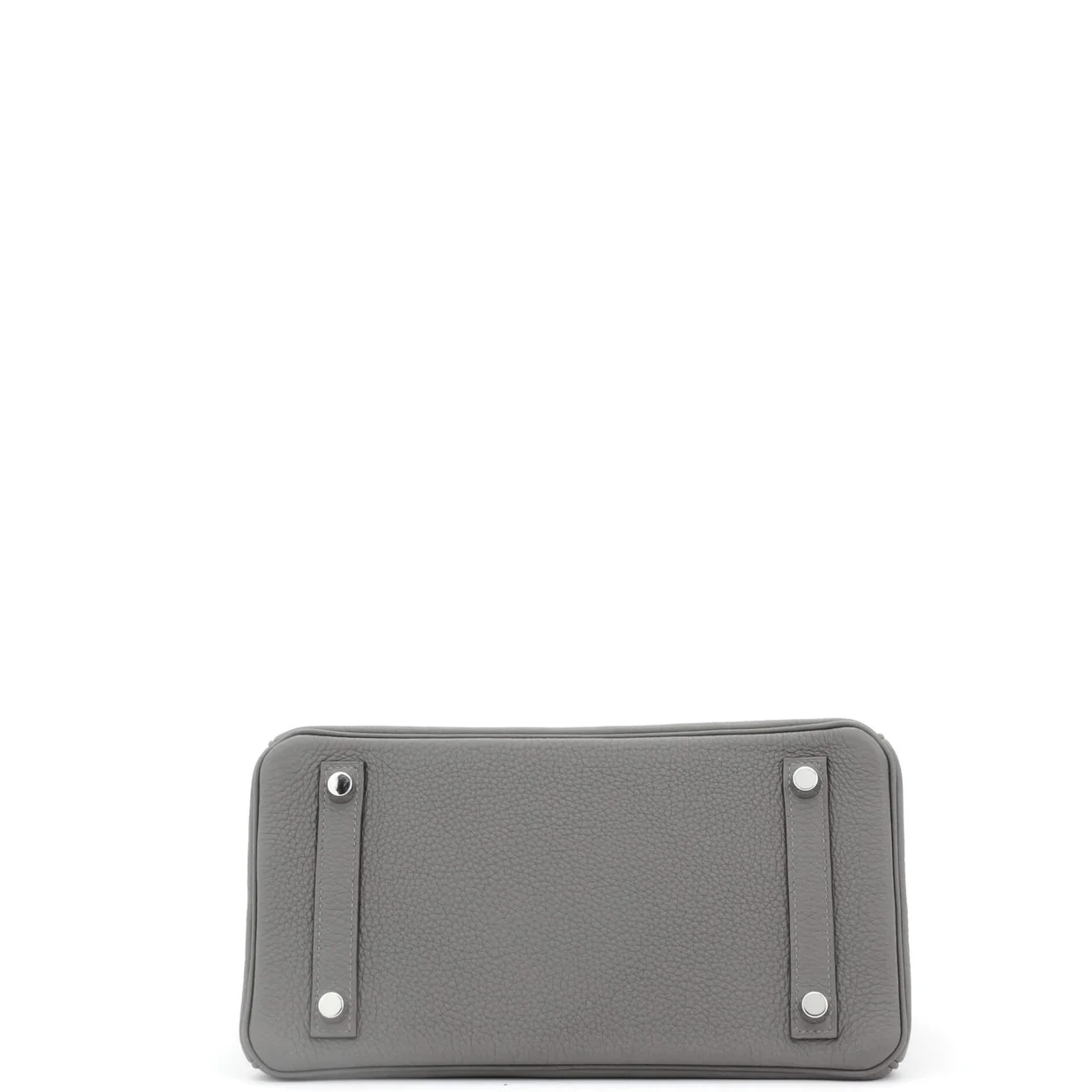 Birkin Handbag Grey Togo with Palladium Hardware 25 - Deep Luxury
