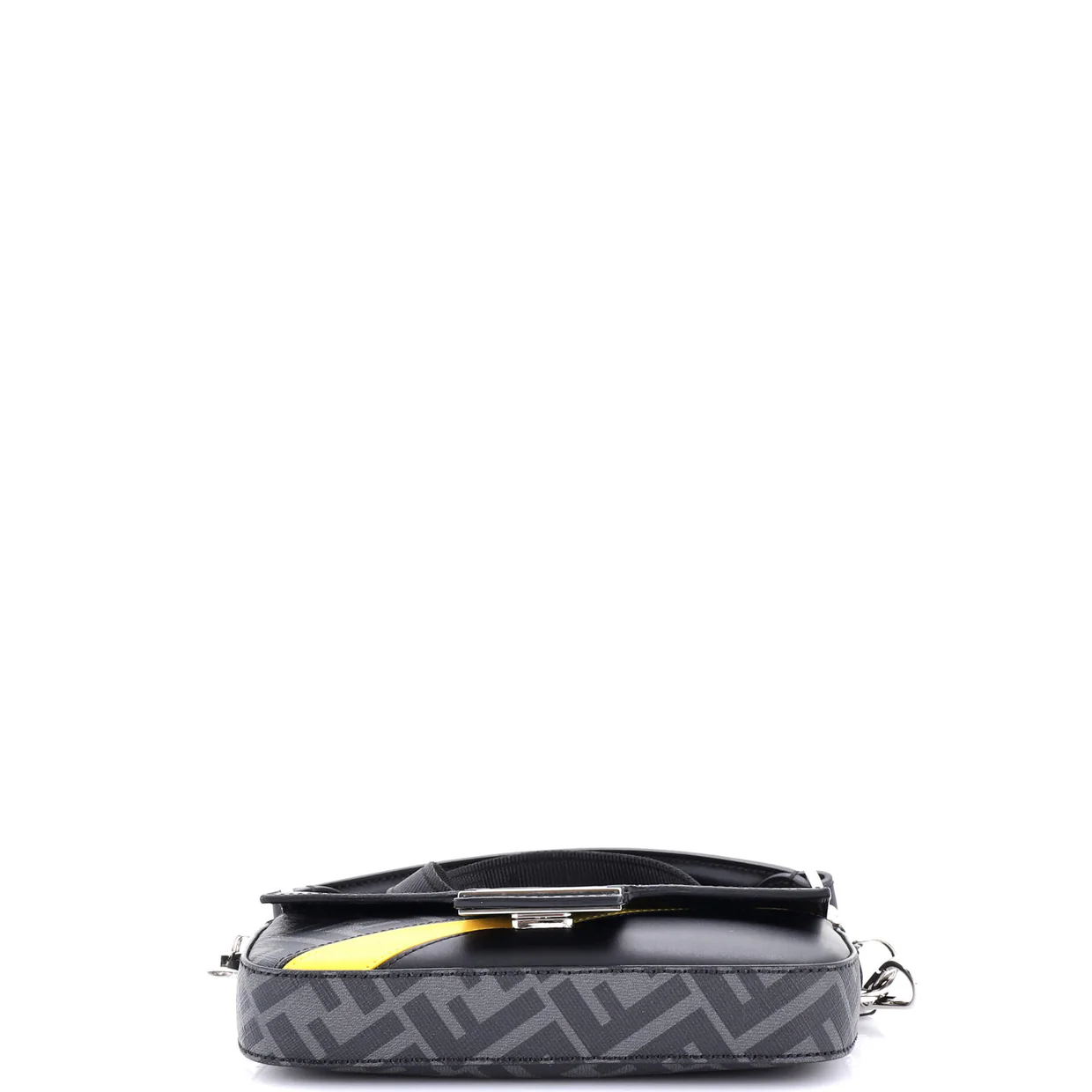 Baguette NM Bag Zucca Coated Canvas and Leather Mini - Deep Luxury