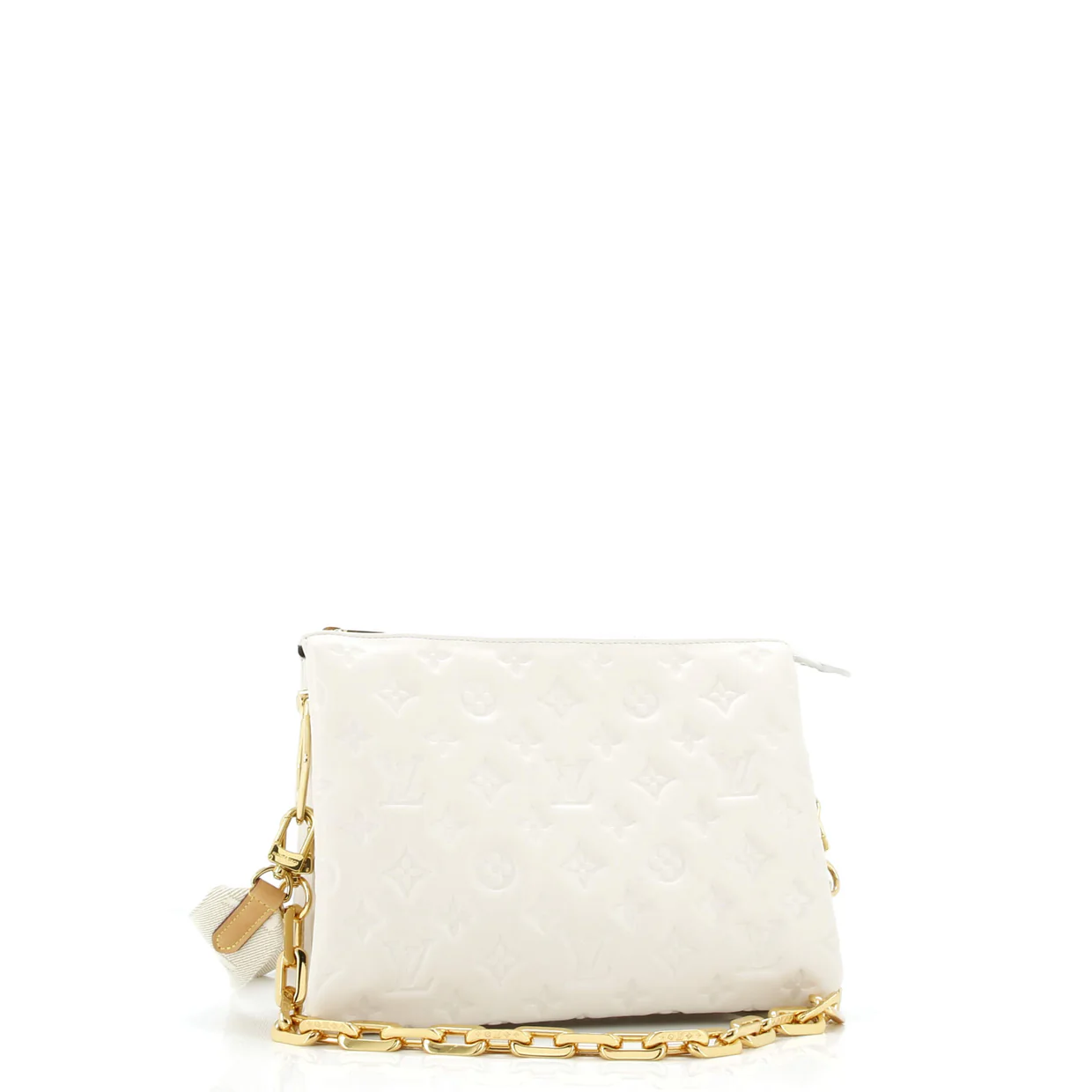 Coussin Bag Monogram Embossed Lambskin PM - Deep Luxury