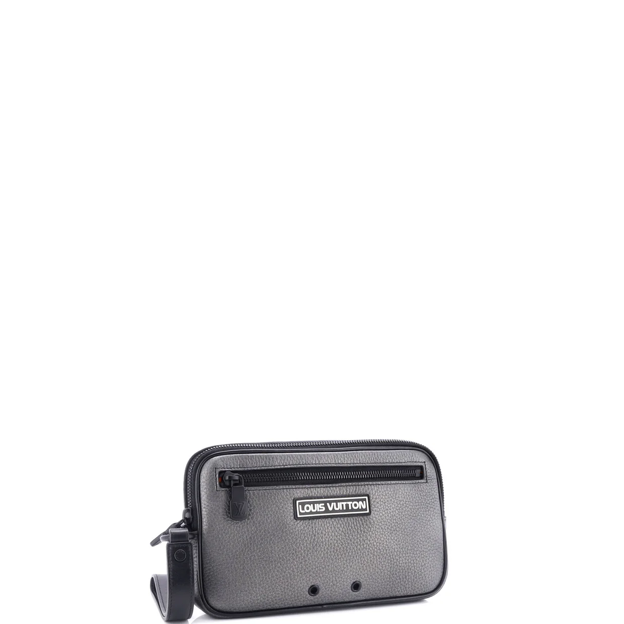 Alpha Wristlet Clutch Taurillon Leather - Deep Luxury