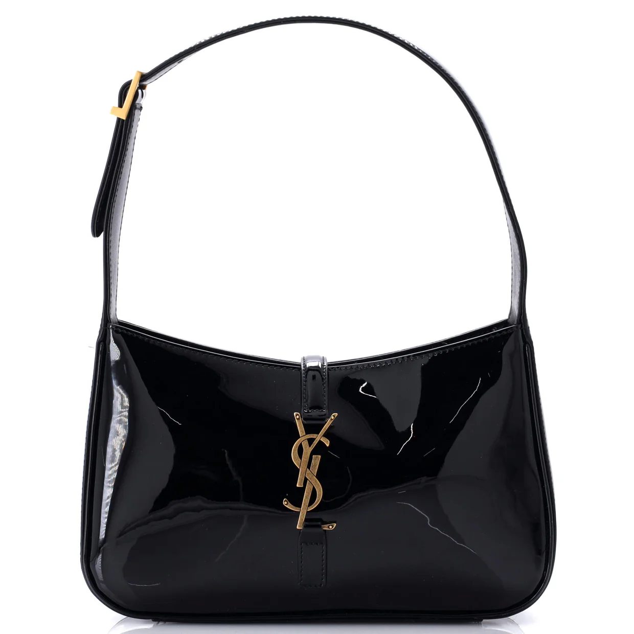 Le 5 a 7 Hobo Patent Small - Deep Luxury