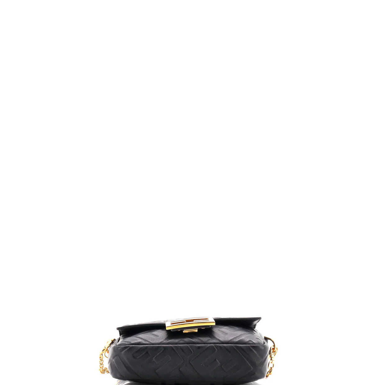 Baguette NM Bag Zucca Embossed Leather Mini - Deep Luxury