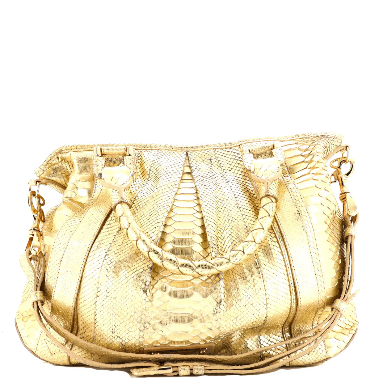 Knight Bag Python Large - Deep Luxury