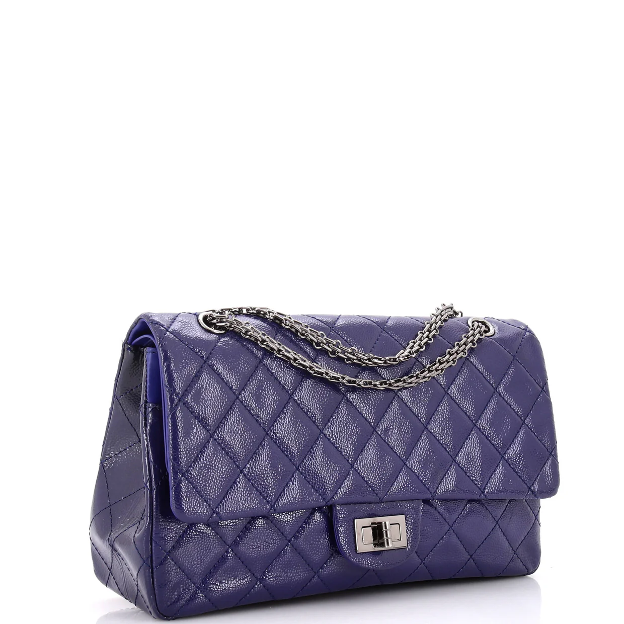 Reissue 2.55 Flap Bag Quilted Caviar 227 - Deep Luxury