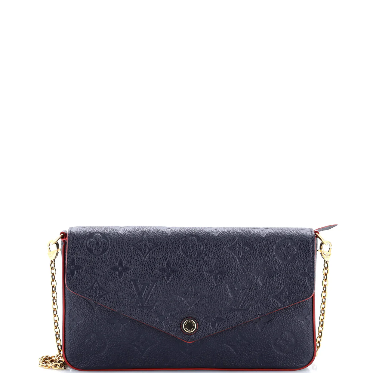 Felicie Pochette Monogram Empreinte Leather - Deep Luxury