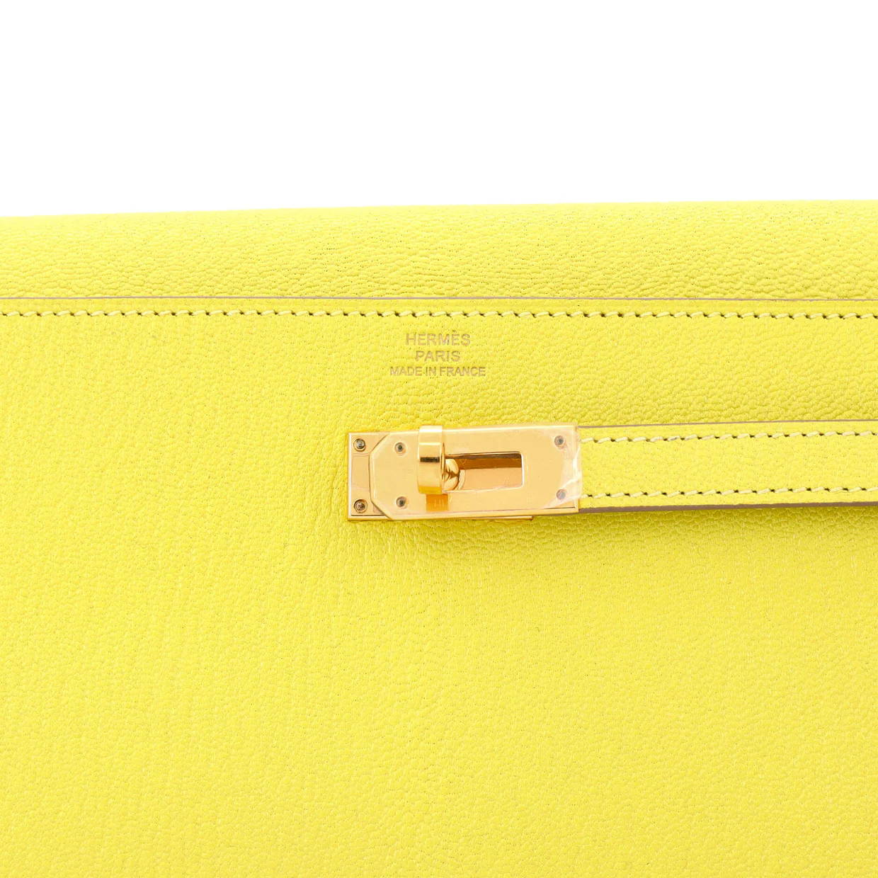 Kelly To Go Wallet Chevre Mysore - Deep Luxury