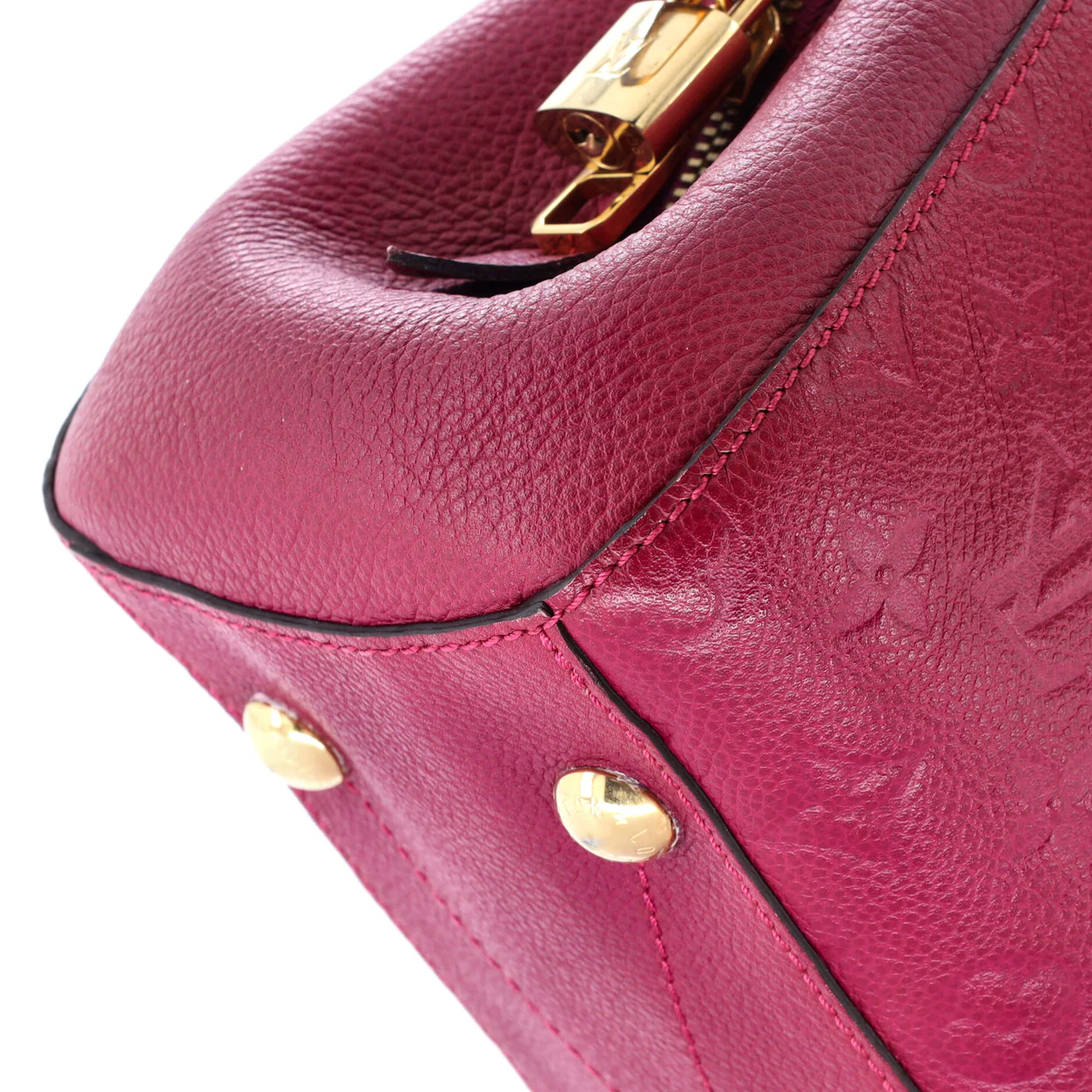 Montaigne Handbag Monogram Empreinte Leather BB - Deep Luxury