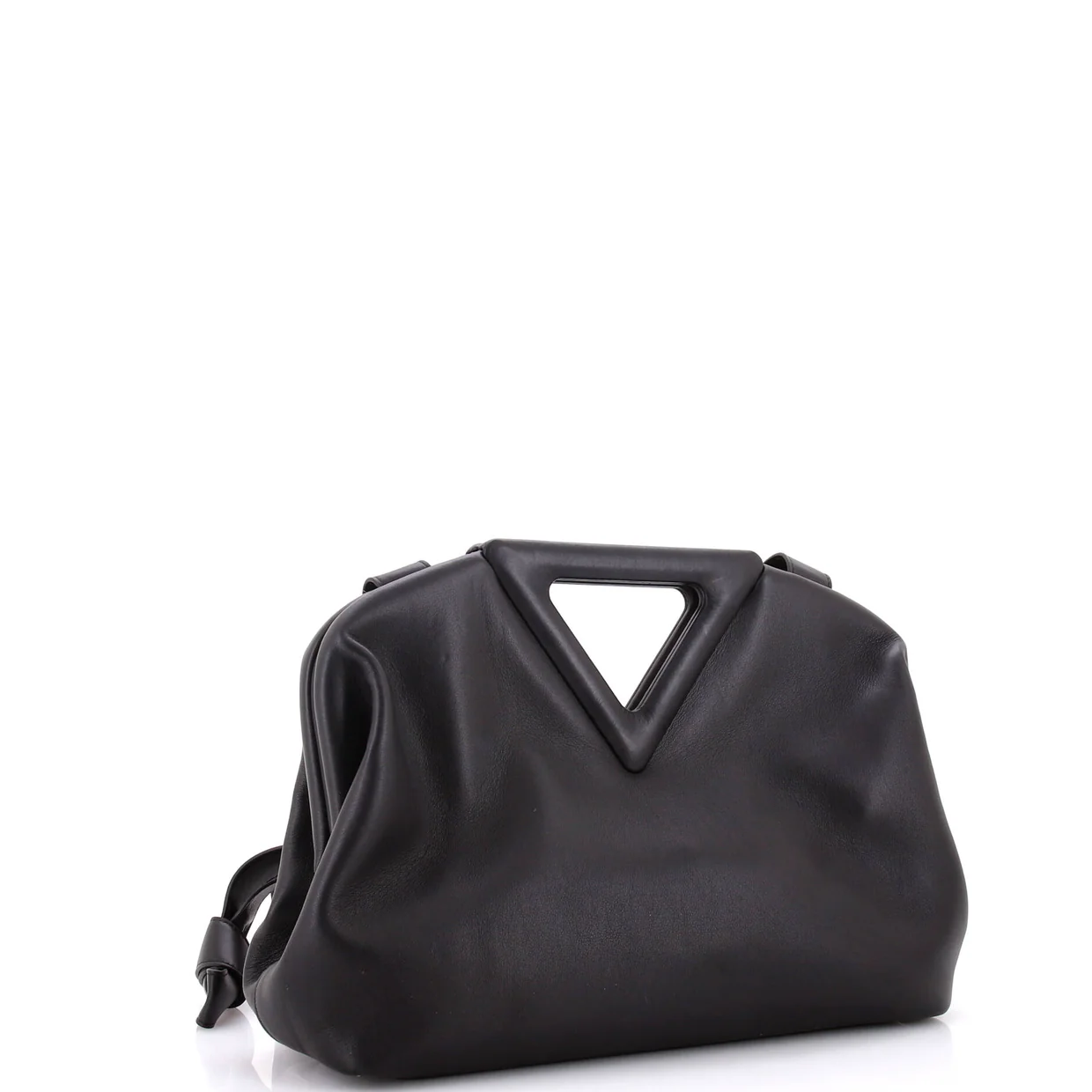 Point Shoulder Bag Leather Medium - Deep Luxury