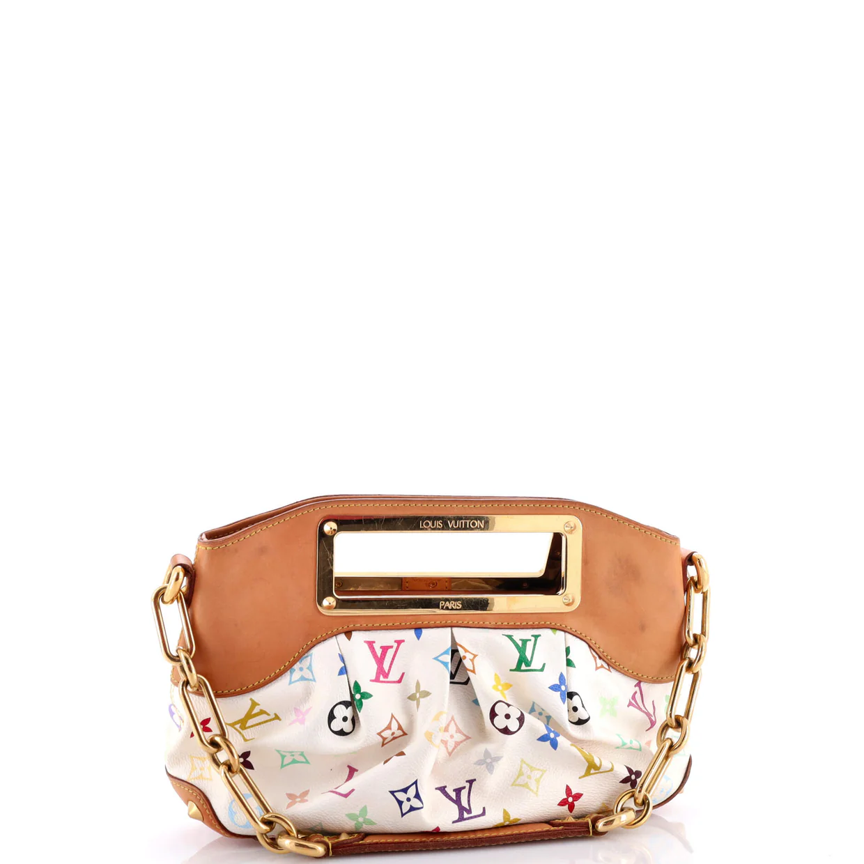 Judy Handbag Monogram Multicolor MM - Deep Luxury
