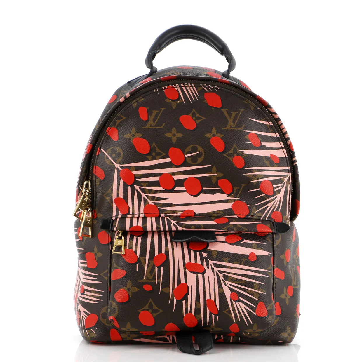 Palm Springs Backpack Limited Edition Monogram Jungle Dots PM - Deep Luxury