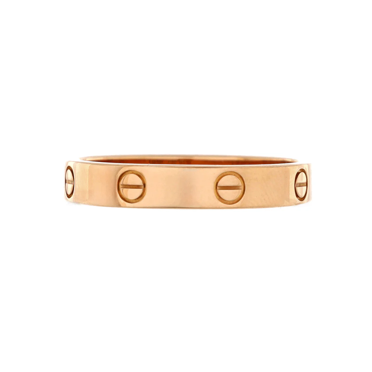 Love Wedding Band Ring 18K Rose Gold - Deep Luxury