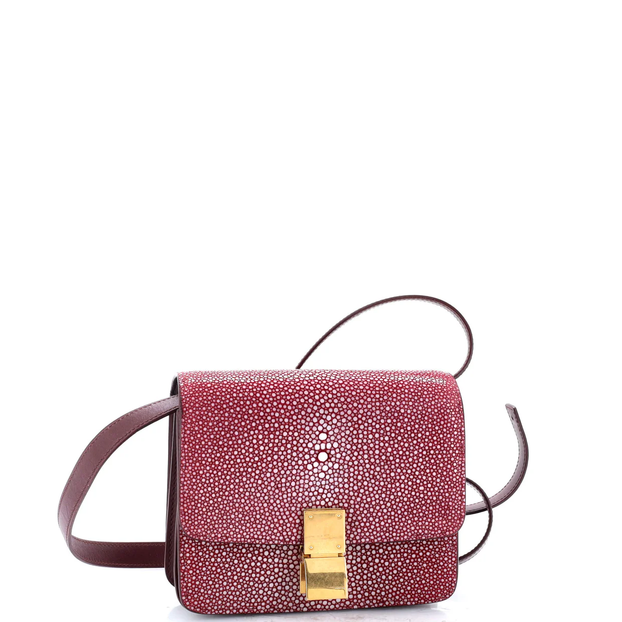 Classic Box Bag Stingray Small - Deep Luxury