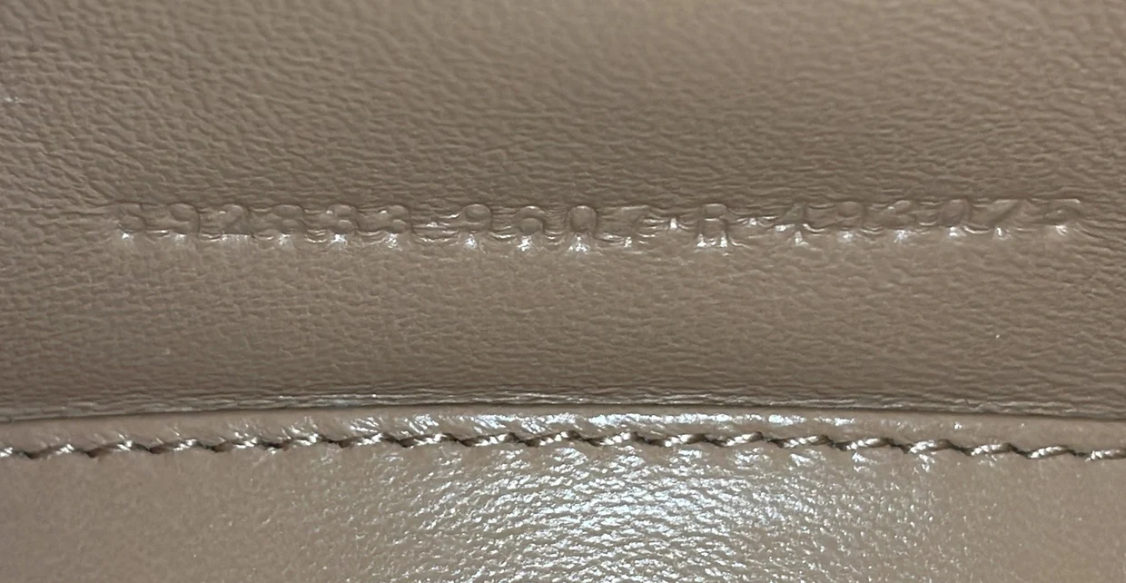 Hourglass Top Handle Bag Crocodile Embossed Leather XS - Deep Luxury