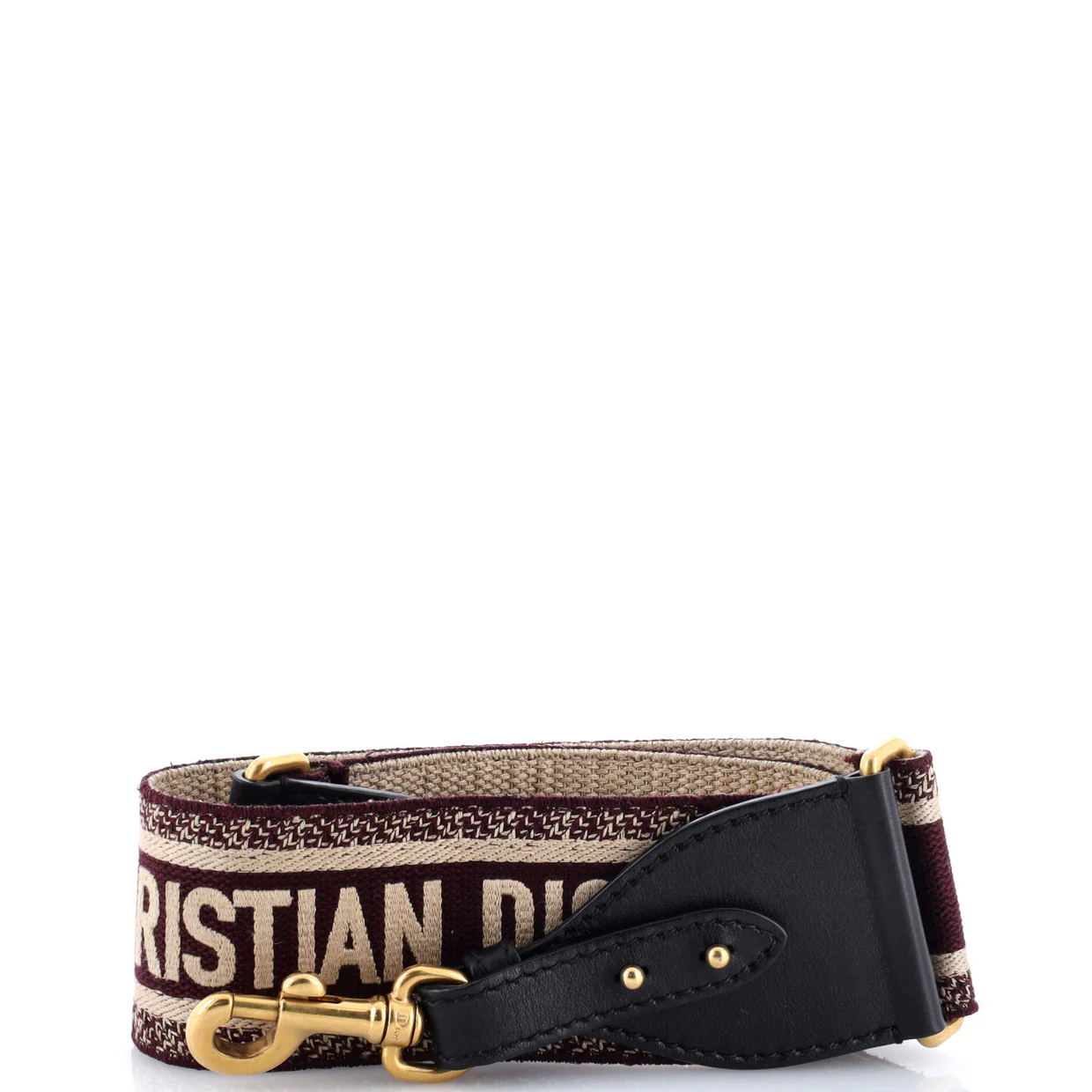 Logo Shoulder Strap Embroidered Canvas - Deep Luxury