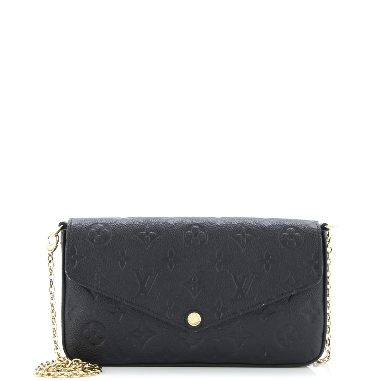 Felicie Pochette Monogram Empreinte Leather - Deep Luxury